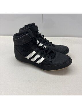 Adidas HVC 2 Youth Size 3Y Wrestling Shoes Sneakers AQ3327 Black White